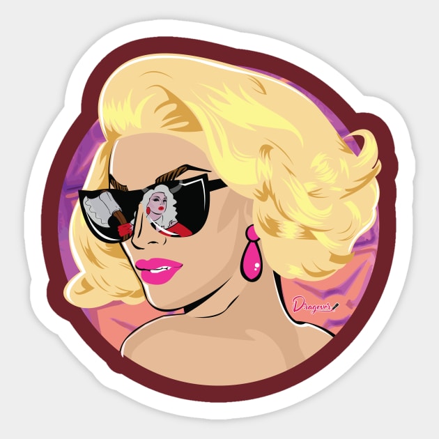 Valentina from Drag Race Sticker by dragover